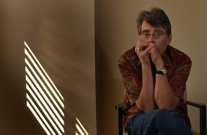 Stephen King fotografiado en 2003 en California.