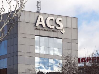 Sede del grupo ACS en Madrid. / P. M.