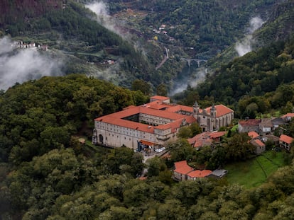 El parador de Santo Estevo.