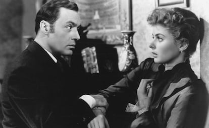 Ingrid Bergman y Charles Boyer en 'Luz que agoniza' (1944), de George Cukor.
