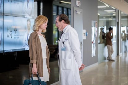 Alexandra Jiménez y Juan Gea, en 'Hospital Valle Norte'.