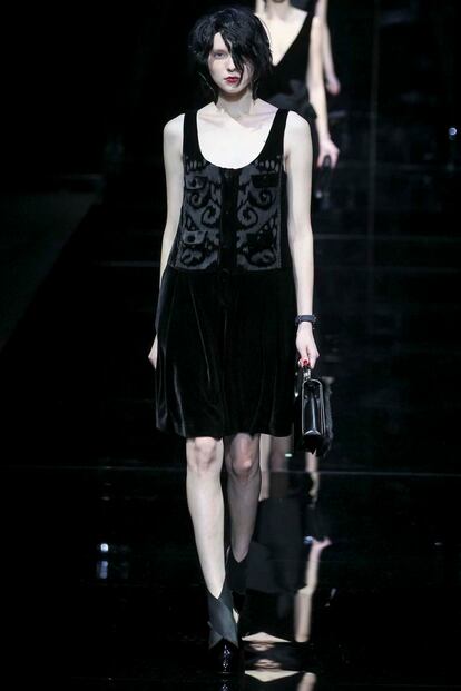 Emporio Armani desfile otono invierno 2015