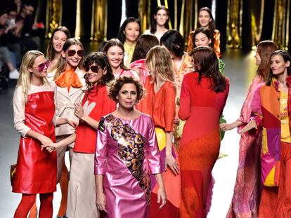 Ágatha Ruiz de la Prada ha sido galardonada con el Premio Nacional de Diseño de Moda que concede el Ministerio de Cultura, Educación y Deporte.