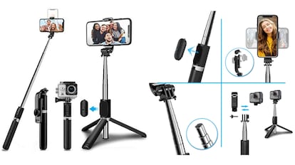 palo selfie, palo selfie tripode, palo selfie amazon, palo selfie bluetooth, palo selfie estabilizador, Palo selfie largo, selfie stick, palo de Selfi sin cable