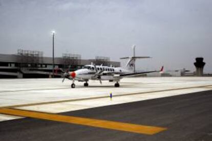 Imagen de archivo del aeropuerto de Corvera en Murcia.