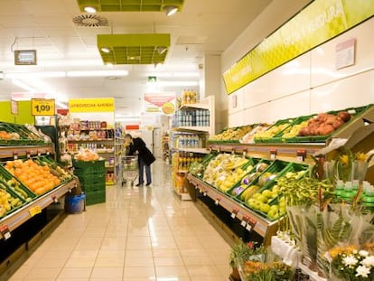 Un supermercado Dia