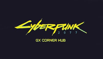 Logotipo de Cyberpunk 2077 en el navegador Opera