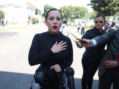 Sandra Cuevas, alcaldesa en Cuauhtémoc, ofreció una disculpa a los policías, sin embargo adelantó que no acepta la responsabilidad de los hechos.