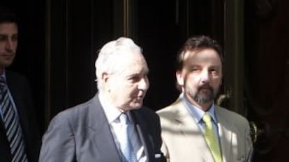 Carlos Divar, a la salida del Supremo.