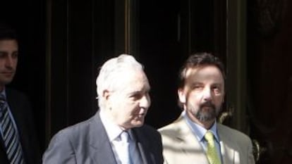 Carlos Divar, a la salida del Supremo.