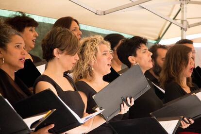 Concierto en Rascafría dentro del ciclo A Villa Voz, organizado por la Comunidad de Madrid. 