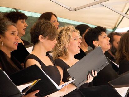 Concierto en Rascafría dentro del ciclo A Villa Voz, organizado por la Comunidad de Madrid. 