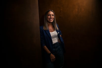 Míriam Nogueras, portavoz del grupo parlamentario Junts, fotografiada en el Congreso de los Diputados el pasado 26 de mayo. CARLOS ROSILLO