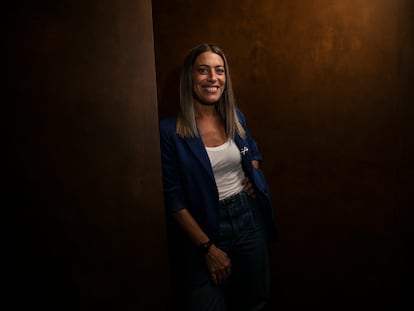 Míriam Nogueras, portavoz del grupo parlamentario Junts, fotografiada en el Congreso de los Diputados el pasado 26 de mayo. CARLOS ROSILLO