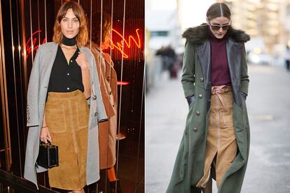 La famosa falda que han lucido Alexa Chung y Olivia Palermo.