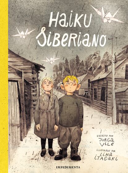 Portada de 'Haiku Siberiano', de Jurga Vile y Lina Itagki. EDITORIAL IMPEDIMENTA