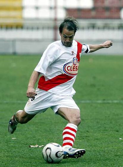 El jugador del Rayo Carlos de la Vega, uno de los detenidos.