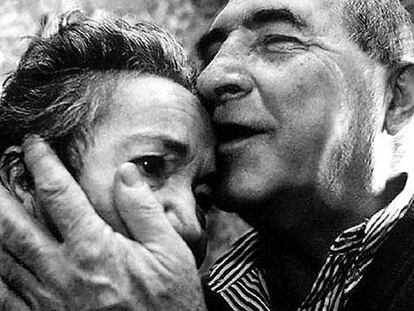 Fotografía de la exposición <i>La mirada del Alzheimer,</i> exhibida en 2005 en el FAD de Barcelona.