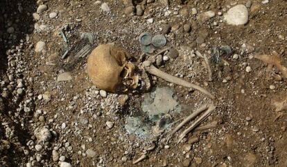 El enterramiento de esta mujer de alto estatus y origen foráneo es uno de los más ricos que se conocen en Alemania durante la Edad del Bronce.