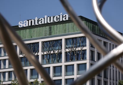 Sede de Santa Lucía Seguros en la Plaza de España, Madrid, en una foto de archivo.