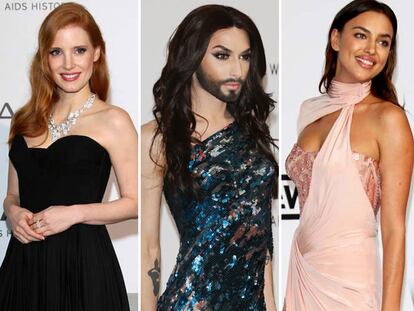 Todos los vestidos de la gala AmfAR 2014