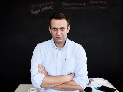 Alexéi Navalni, en Moscú en 2017.