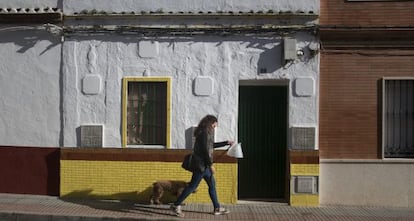 Vivienda en la que se ubica el palomar donde el hombre estaba encerrado.