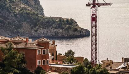 Chal&eacute;s en Cala Llamp (Andratx, Mallorca).