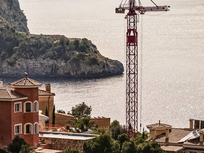 Chal&eacute;s en Cala Llamp (Andratx, Mallorca).