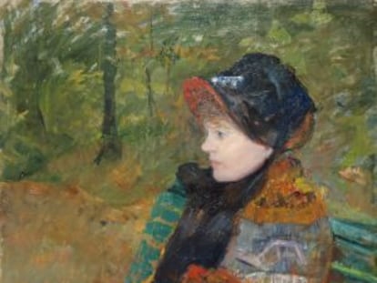 'Otoño', 1880, de Mary Cassatt.