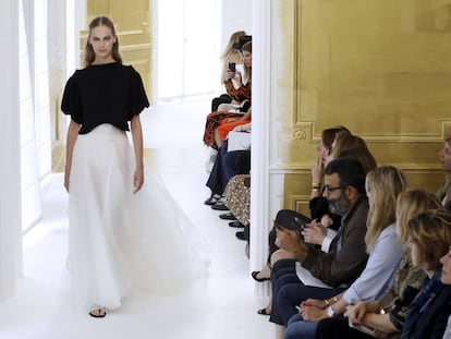 Una de las propuestas del desfile de Dior.