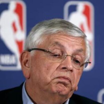 David Stern, comisionado de la NBA