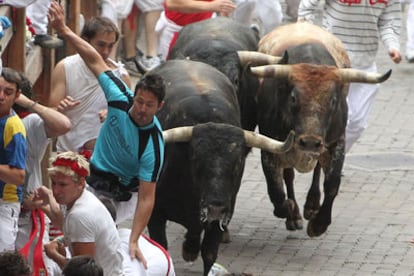 Encierro de los Miuras.