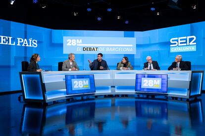 Debate electoral Barcelona El País/Ser