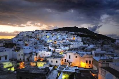 Vista de la medina de Tetuán, en Marruecos.