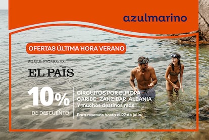 Disfruta de un 10% de descuento exclusivo con la agencia de viajes azulmarino.