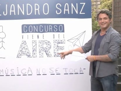 Alejandro Sanz estrena ‘No me compares’, primer sencillo de ‘La música no se toca’