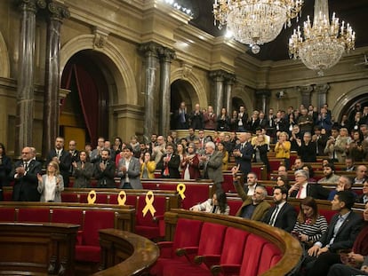 Ple del Parlament el 24 de març.