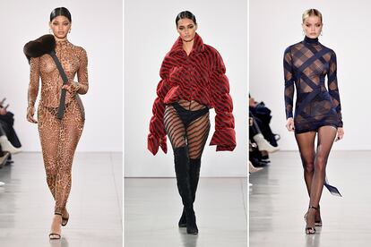 Tres de los ‘looks’ que más euforia desataron entre los asistentes al show de LaQuan.