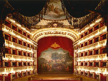 Teatro de San Carlo de Nápoles.