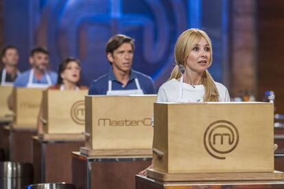 Cayetana Guill&eacute;n Cuervo y el resto de concursantes de &#039;MasterChef Celebrity&#039;.