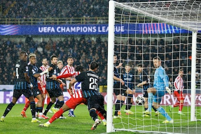 El Atlético ni jugó ni supo ganar al Brujas