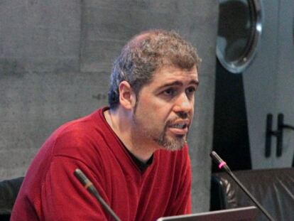 El secretario general de CCOO de Euskadi, Unai Sordo.