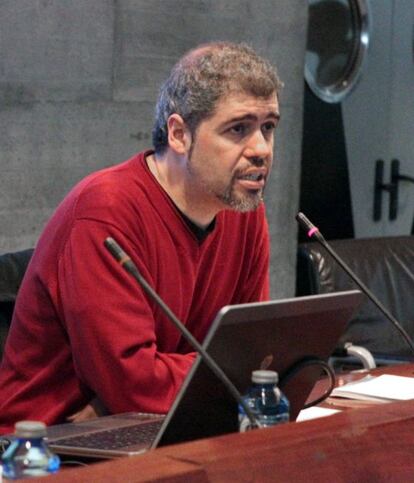 El secretario general de CCOO de Euskadi, Unai Sordo.