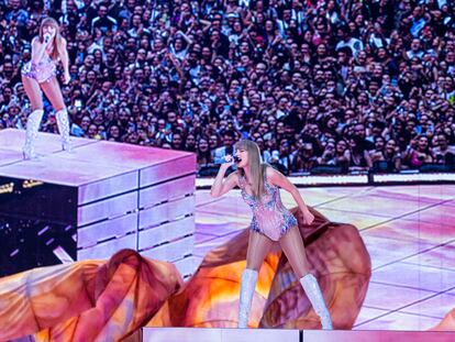 Concierto de Taylor Swift en el Santiago Bernabéu (Madrid), en mayo.