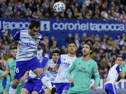 Real Zaragoza - Real Madrid, el partido de octavos de final de la Copa del Rey, en imágenes