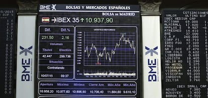 El principal indicador de la bolsa espa&ntilde;ola.