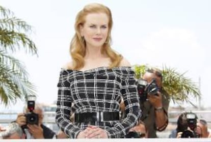 Fotografía tomada el pasado 25 de mayo en la que se registró a la actriz asutraliana Nicole Kidman. EFE/Archivo