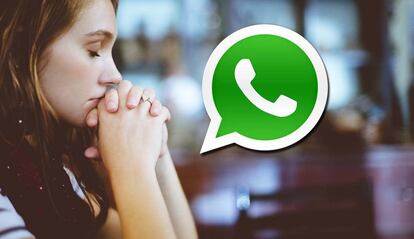 Logo WhatsApp difuminado