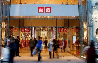 Una tienda de Uniqlo en Tokio, Japón.